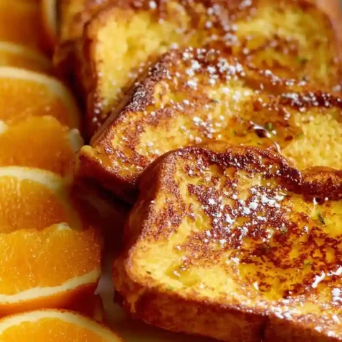 Orange French Toast With Fresh