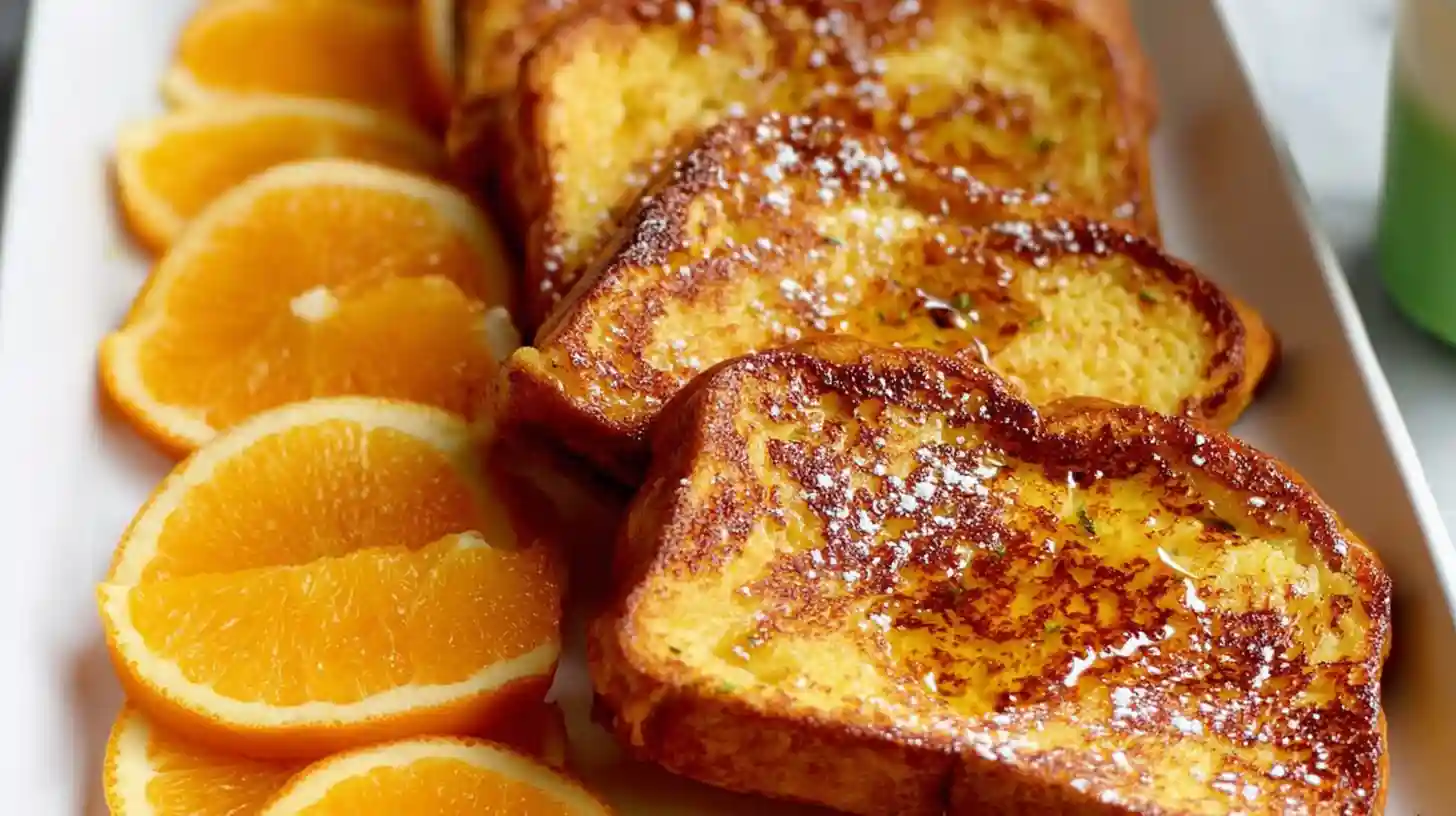 Orange French Toast With Fresh