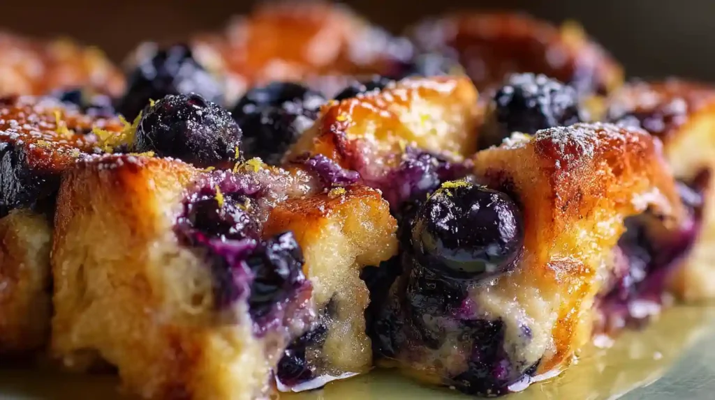 Pioneer Woman Blueberry Lemon French Toast Casserole Overnight Recipe