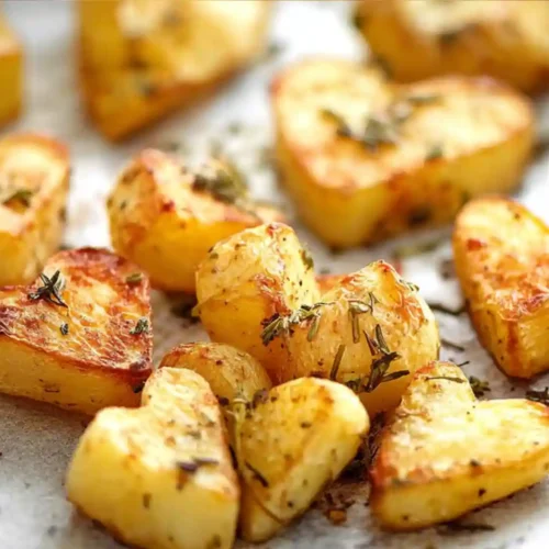 Roasted Heart Potatoes