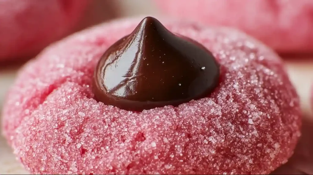 Strawberry Kiss Cookies