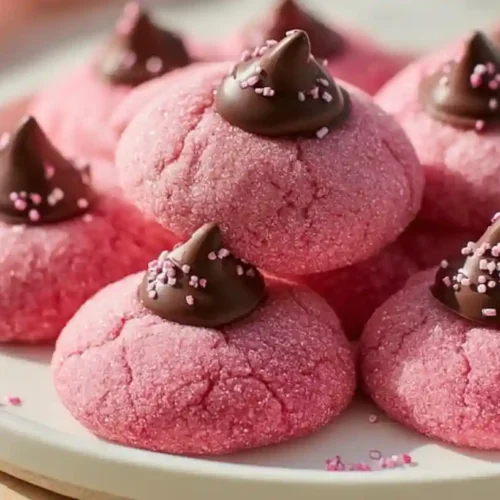 Strawberry Kiss Cookies