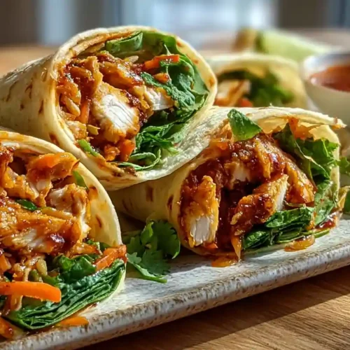 Sweet Chili Chicken Wraps