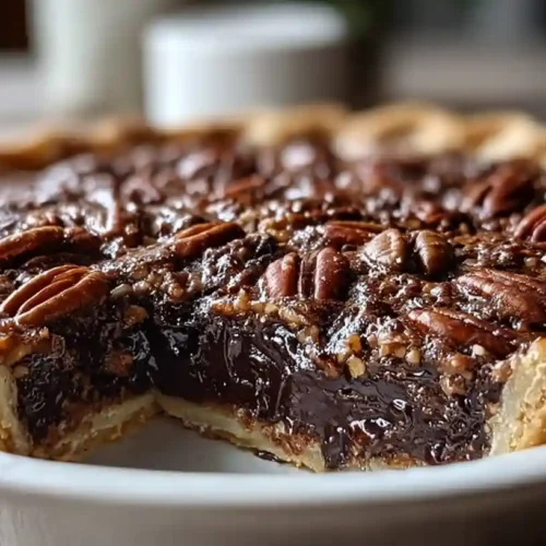 Texas Chocolate Pecan Pie