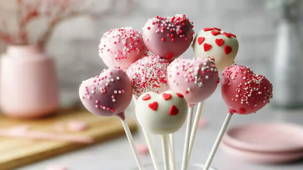 Valentine’s Day Cake Pops