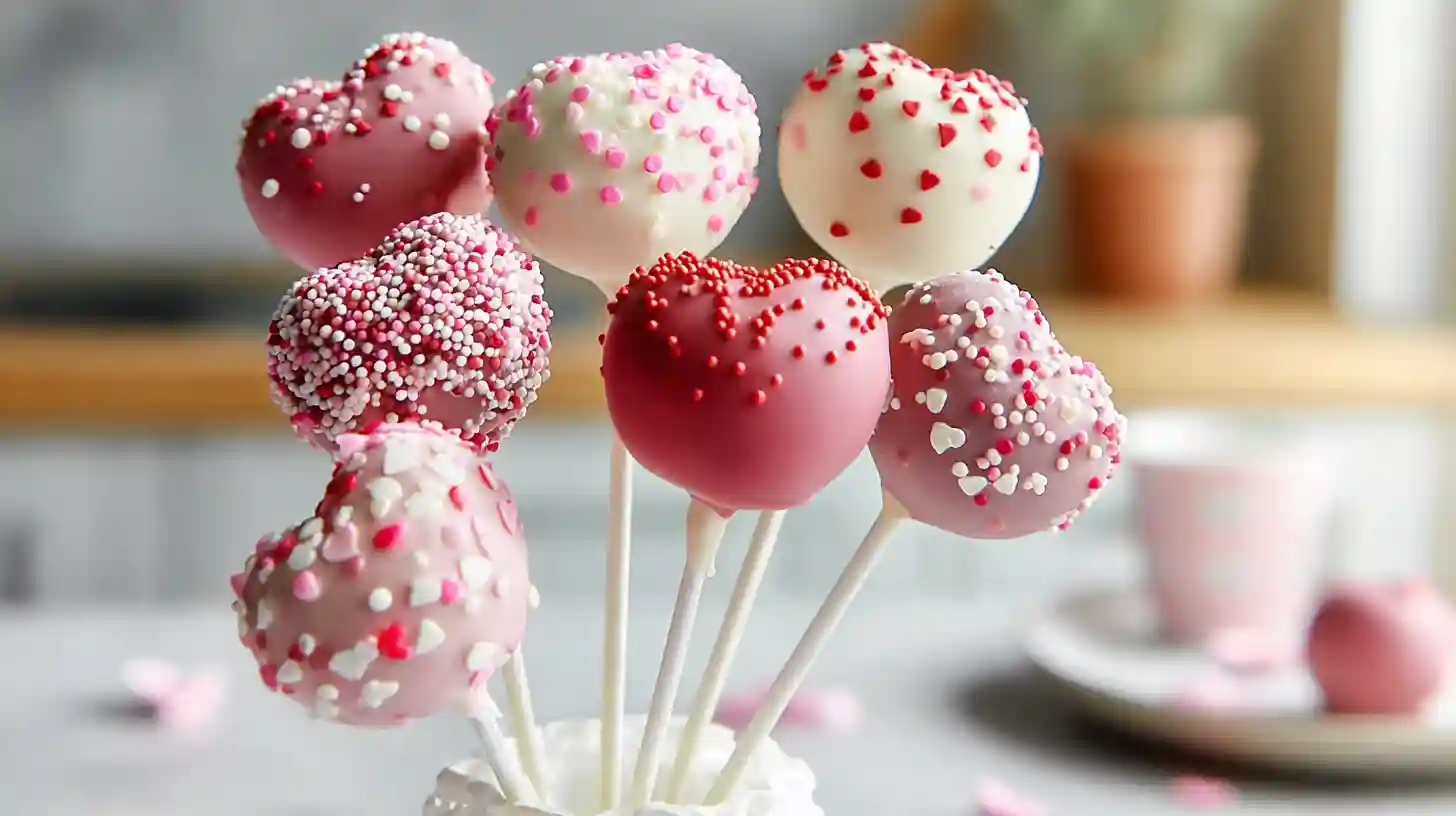 Valentine’s Day Cake Pops