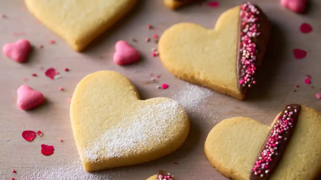 Valentine’s Shortbread Hearts
