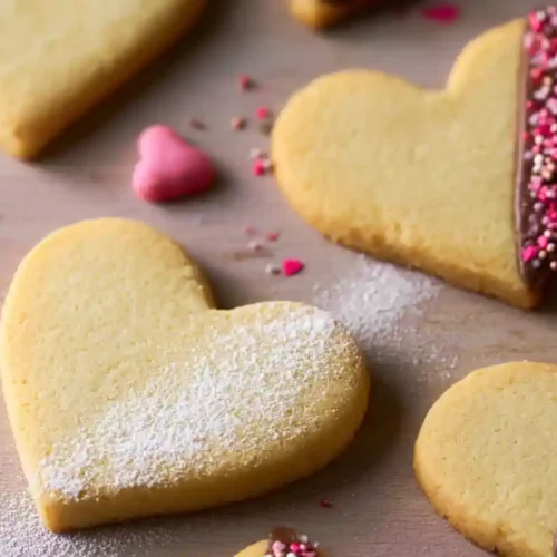 Valentine’s Shortbread Hearts