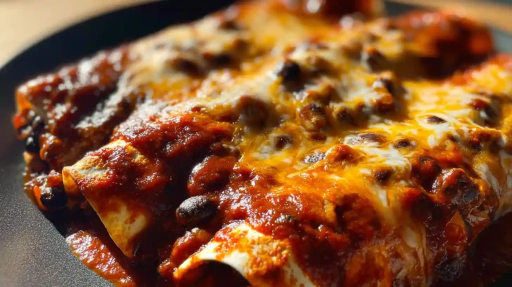 Vegetarian Black Bean Enchiladas