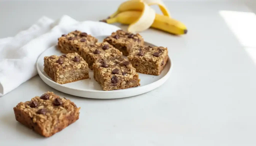 Banana Oatmeal Bars