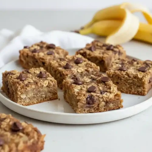 Banana Oatmeal Bars