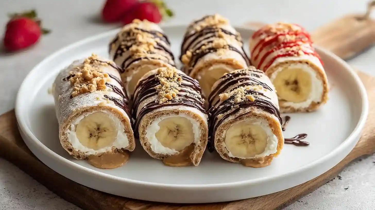 Banana Sushi Rolls