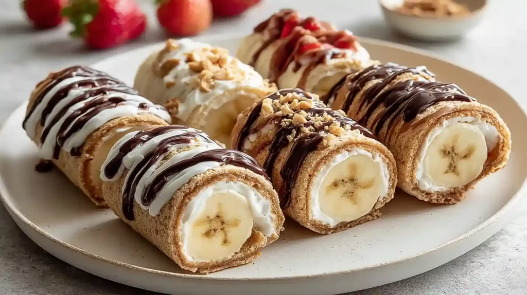 Banana Sushi Rolls