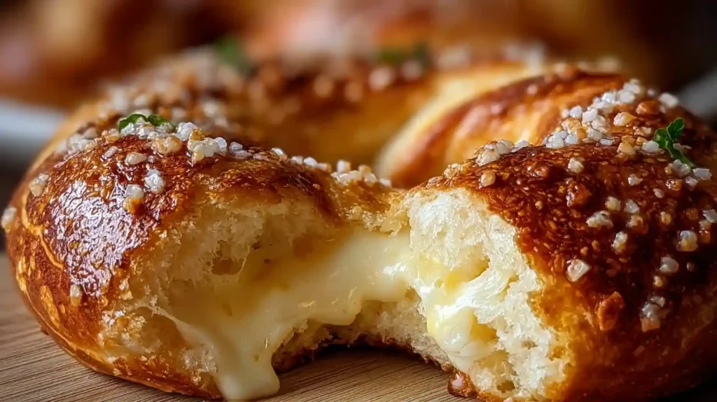 Cheese Stuffed Pretzel