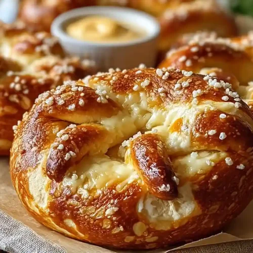 Cheese Stuffed Pretzel