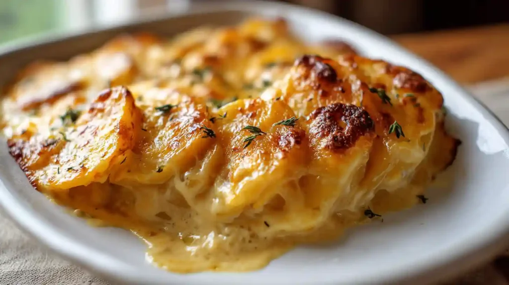 Cheesy Scalloped Potatoes Recipe