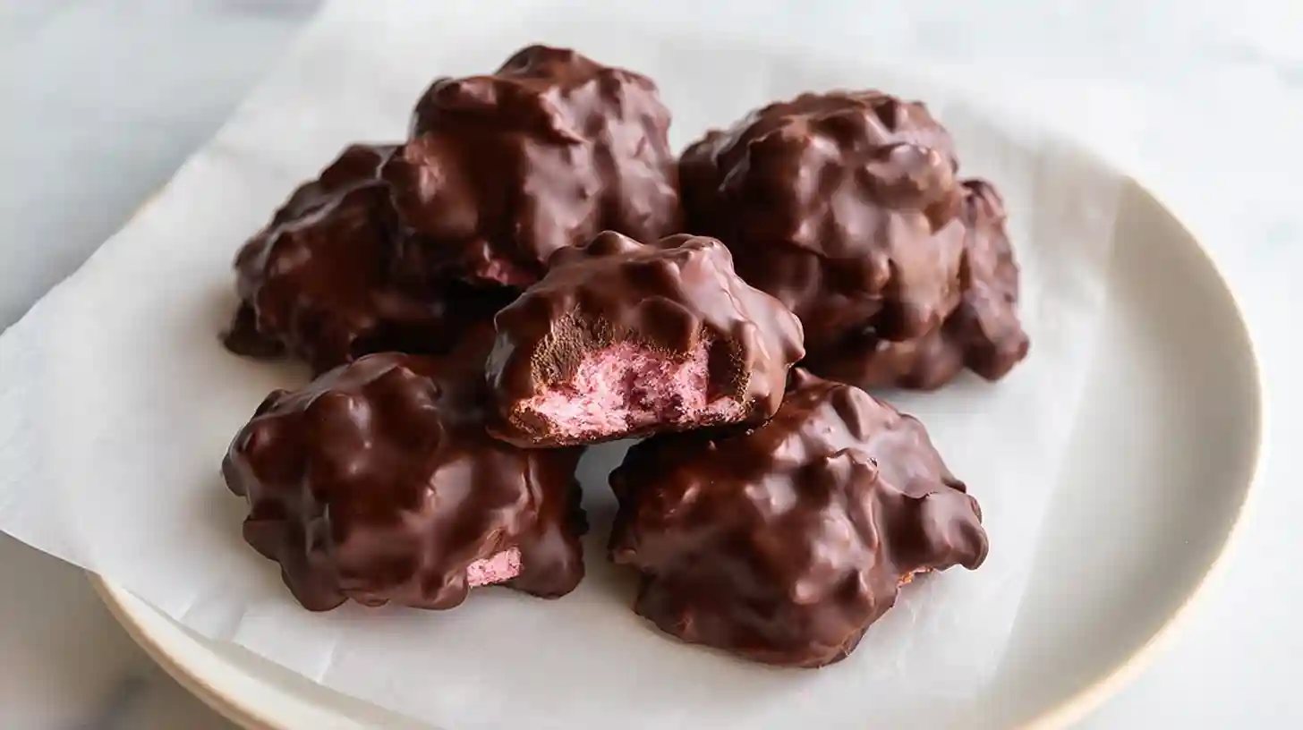 Chocolate Strawberry Yogurt Clusters Recipe
