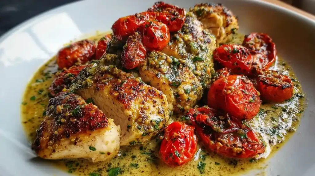 Creamy Pesto Chicken Recipe