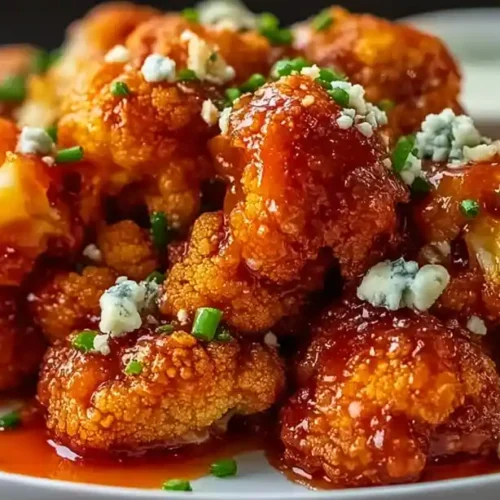 Crispy Air Fryer Buffalo Cauliflower Bites