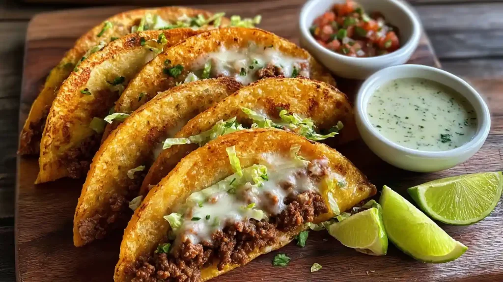 Crispy Ground Beef Tacos