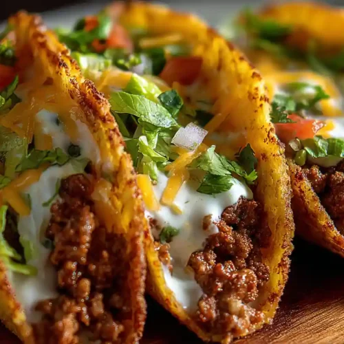Crispy Ground Beef Tacos