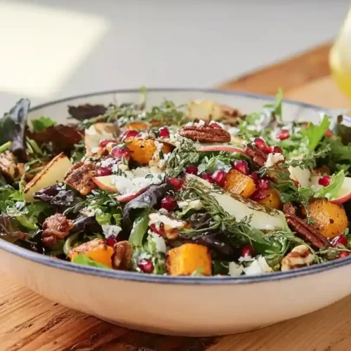 Harvest Salad with Lemon Thyme Dressing