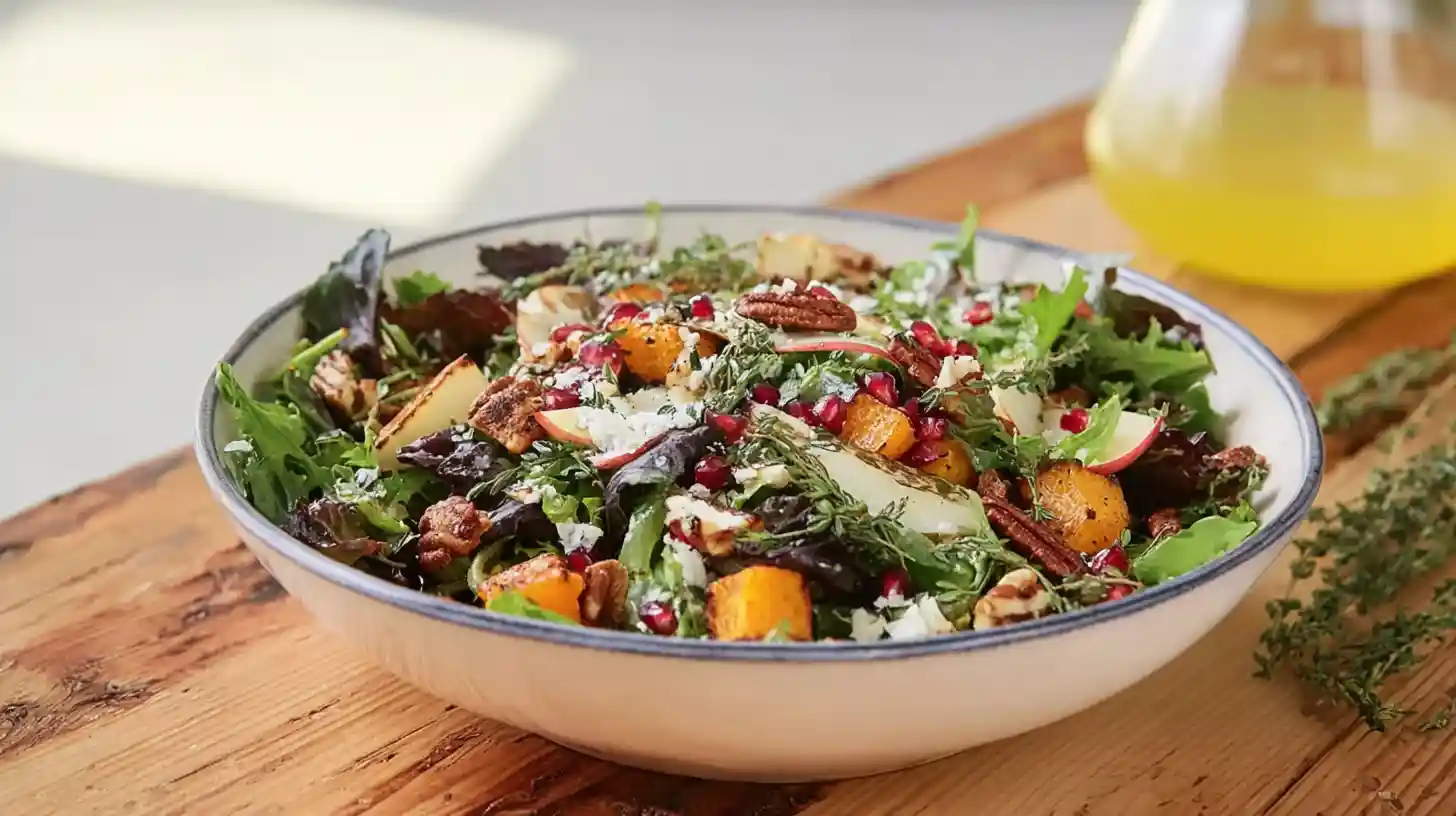 Harvest Salad with Lemon Thyme Dressing