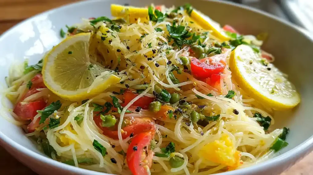 Lemon Capellini Salad