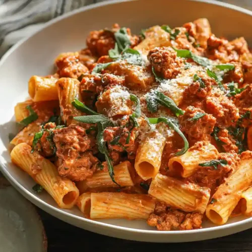 Sausage Rigatoni