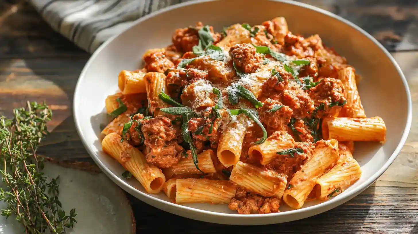 Sausage Rigatoni