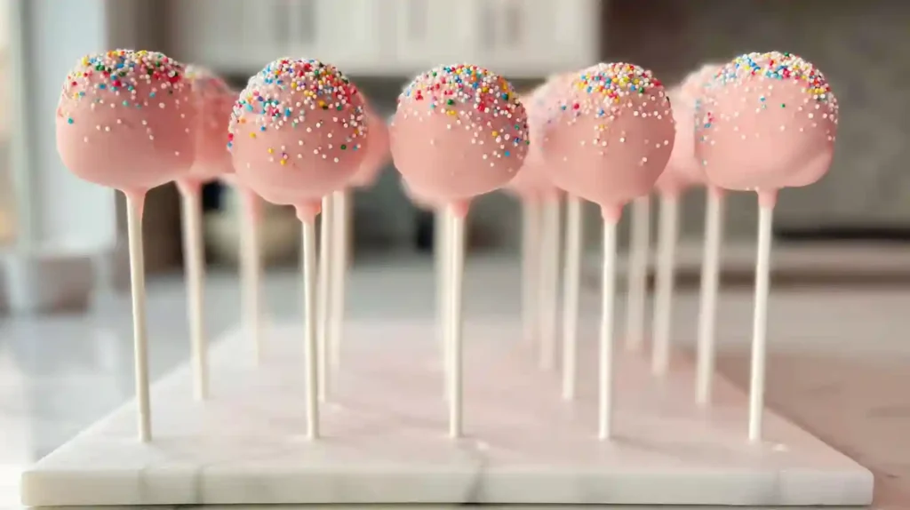 Starbucks Copycat Birthday Cake Pops Recipe