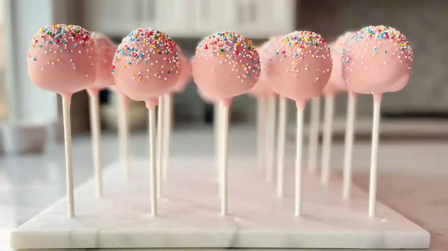 Starbucks Copycat Birthday Cake Pops Recipe