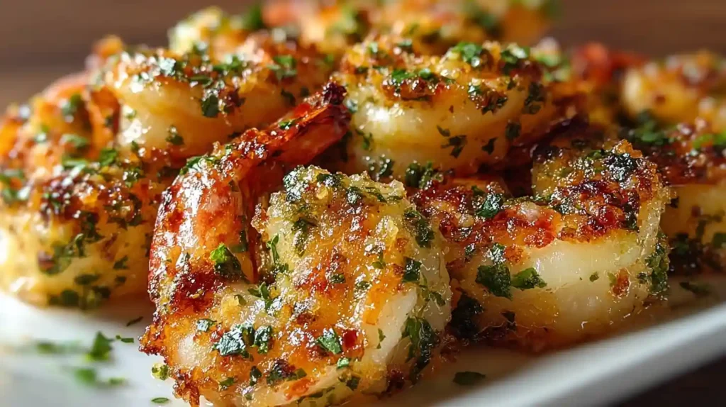 Garlic Parmesan Roasted Shrimp