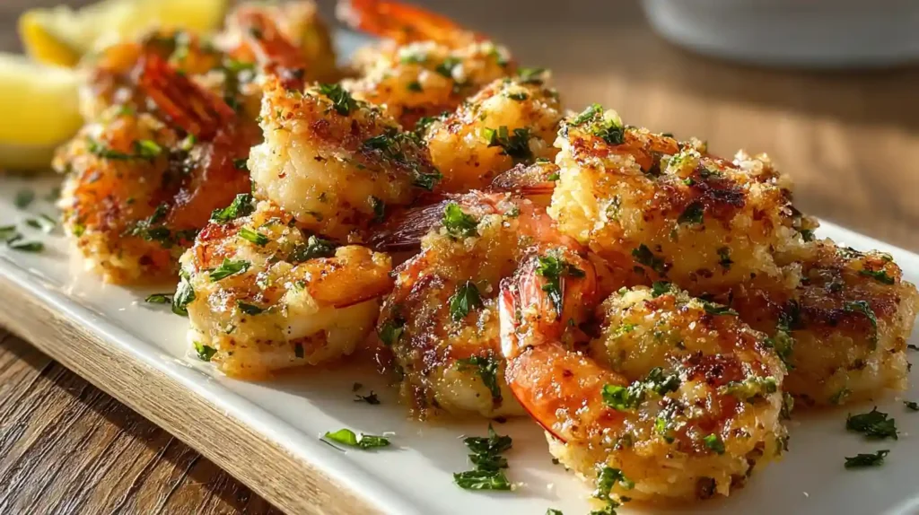 Garlic Parmesan Roasted Shrimp