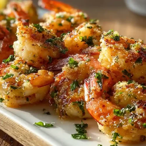 Garlic Parmesan Roasted Shrimp