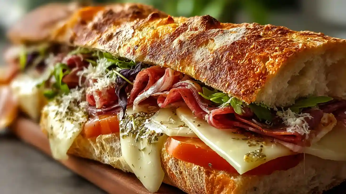 Gourmet Ciabatta Sandwich Recipe
