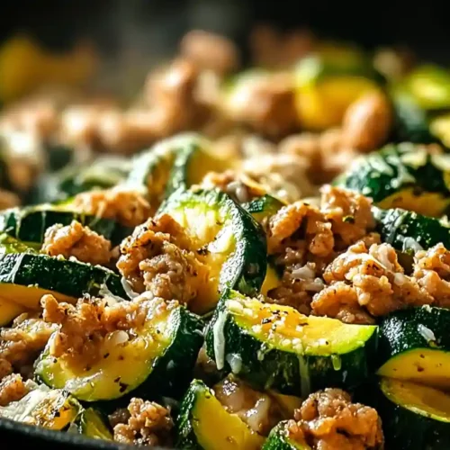Ground Turkey and Zucchini Skillet
