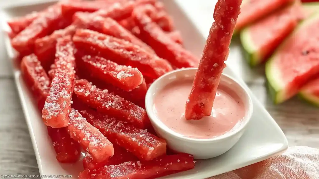 Healthy Watermelon Fries