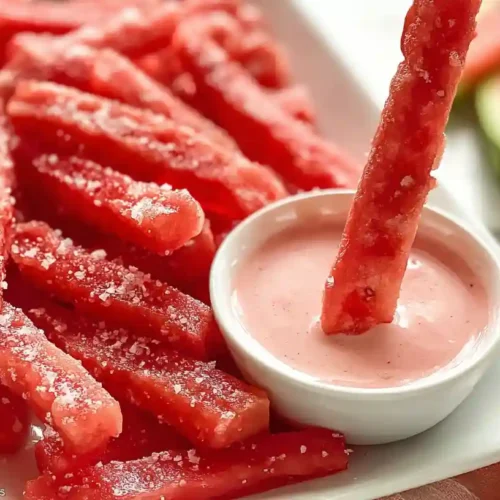 Healthy Watermelon Fries