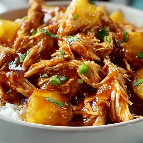 Sweet Hawaiian Crockpot Chicken