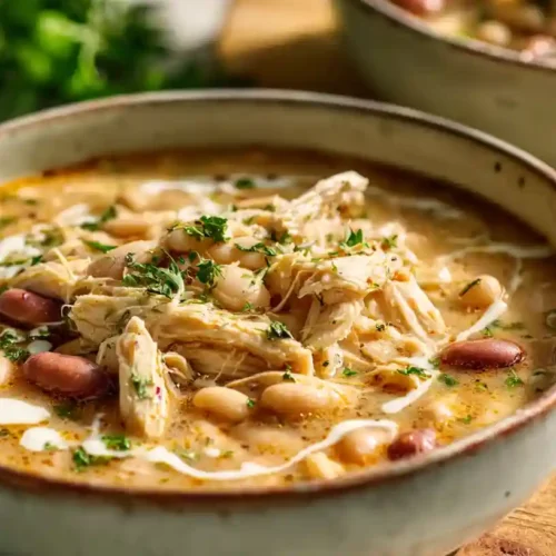 Cajun White Chicken Chili