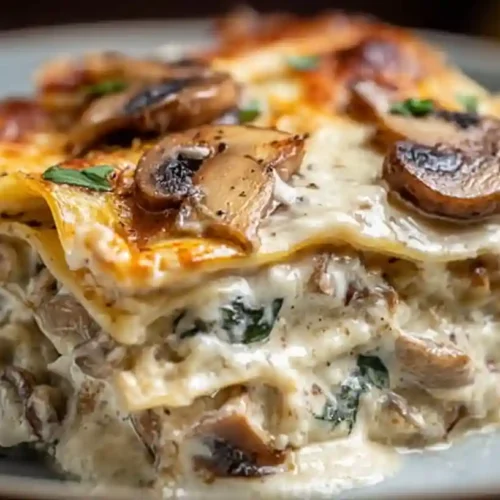 Mushroom And Spinach Lasagna Recipe