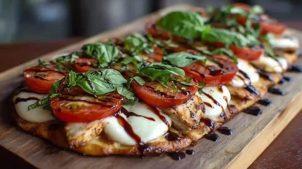Chicken Caprese Flatbread